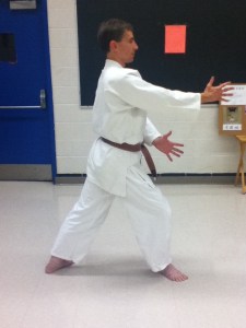 Kamae - standard position for beginning a technique