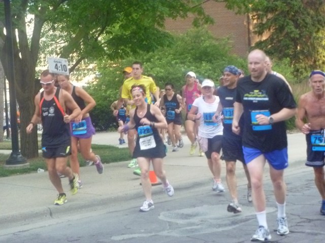 (Jeff here) My mom once said runners never smile. I just had to prove her wrong!
