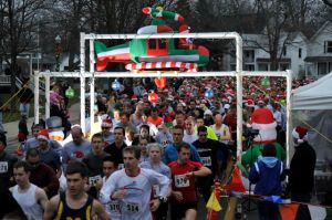 Holiday Hustle, 2012 (me, front & center)