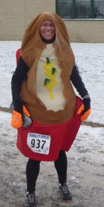 Now here's motivation! How could I live down losing to a couch potato?