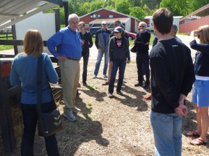 "It's our responsibility as farmers to serve the animals - that they live healthy lives. And then they serve us."