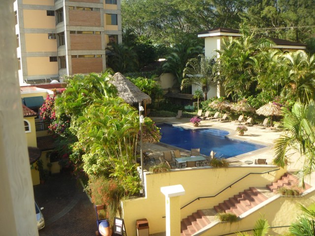 View from my hotel room.