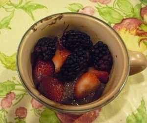 Tofu cocoa pudding 2