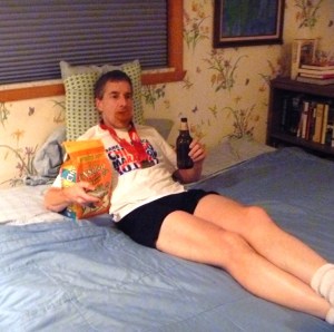 This is the kind of recovery my body had in mind fpor today.