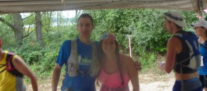 So I said to her, if we're going to keep meeting like this, we should at least have a photo.