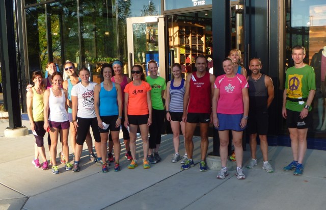 The Wednesday night group. Can't you tell they're brimming with enthusiasm?