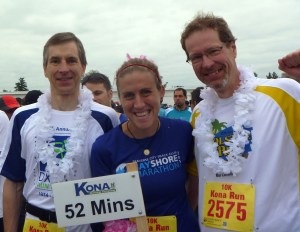 Pacing with others is fun, too! (Kona 10K, 2013)