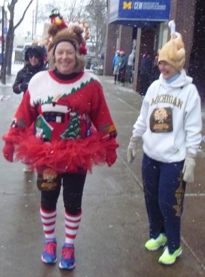 I sure hope she won something for that effort.