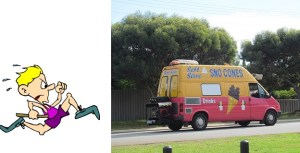 Chasing Ice Cream Truck