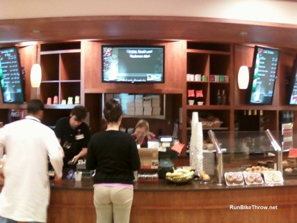 And of course an on-site coffee shop is essential.