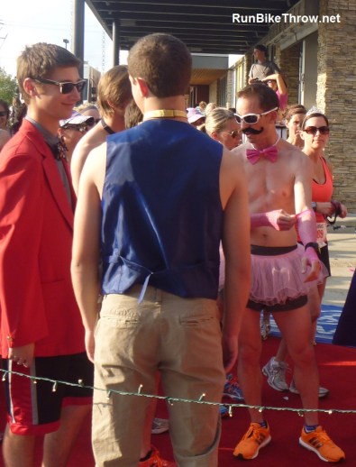 I warned you! Actually, I told him he was either a very brave man, or in need of some serious augmentation.