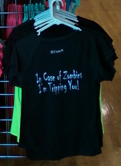 Shirt - In Case of Zombies