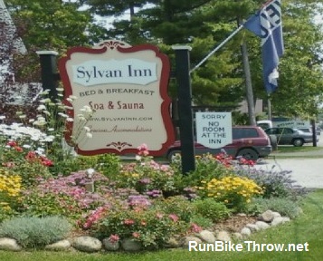 The small sign reads, "Sorry - No Room at the Inn".