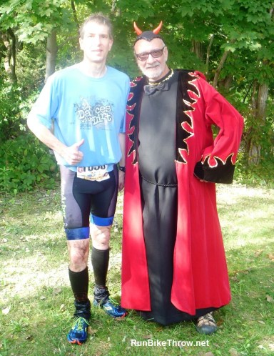 In running, even the Devil is friendly!