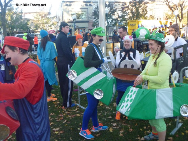 Never mind "first time" - how does anyone run *at all* in those things?