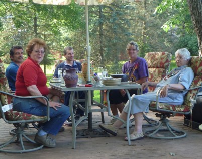 Mom's 80th birthday party last year.