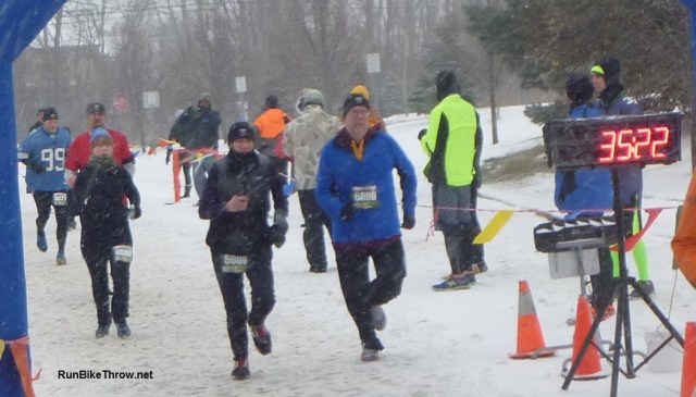 Super 5K finish line 2