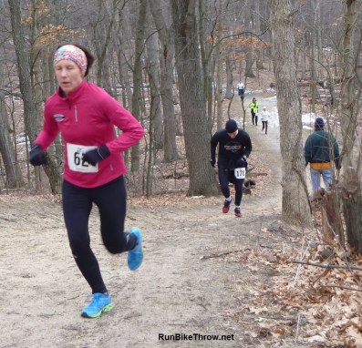 Saving the best for last: a nice steep hill 100 yards from the finish line.