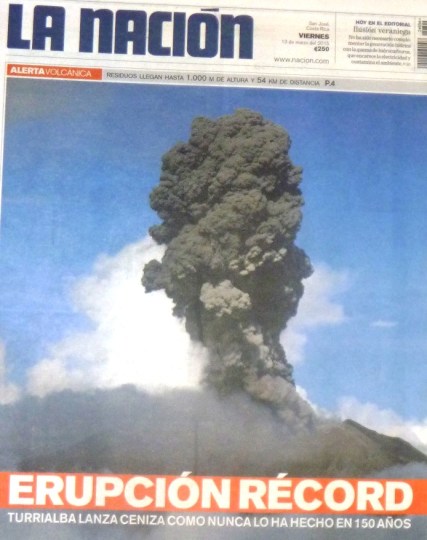 Volcano eruption - Costa Rica