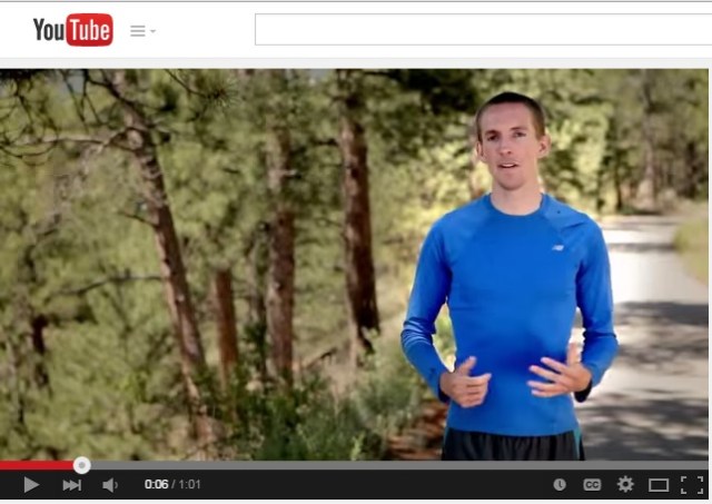 Here's a short video showing the main principles of Good Form Running. It's sponsored by New Balance, so there are some not-so-subtle references to the company and their shoes. But the advice is good.