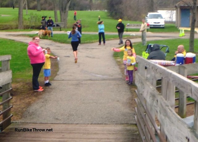 And such professional service at the water stop.