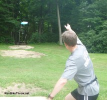 Me Playing Disc Golf