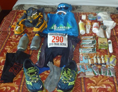 Gear for Voyageur Trail Ultra