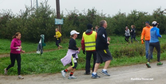The Head Goat (orange jacket) directs traffic.