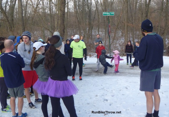 The hardened veterans prepare for the grueling contest.