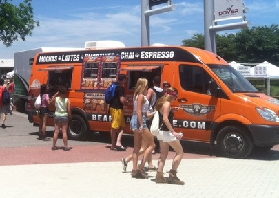 If you're coming to TMW, look for the orange van!