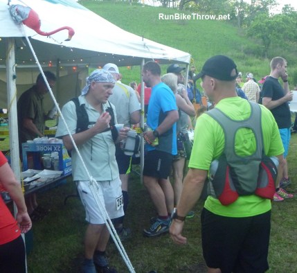 "So, like I'm considering swapping the PB&J for peanut M&Ms starting at mile 75. What do you think?"