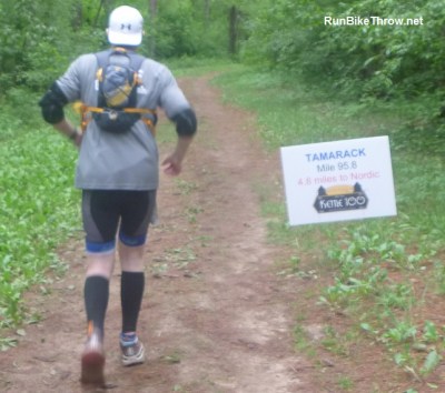 KM100 - Leaving Final Aid Station Mile 95