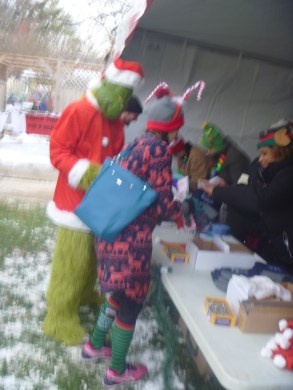 I think he brought the weather with him.