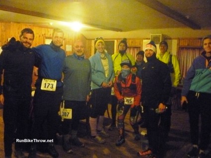 Geared up and ready to hit the snowy trail!